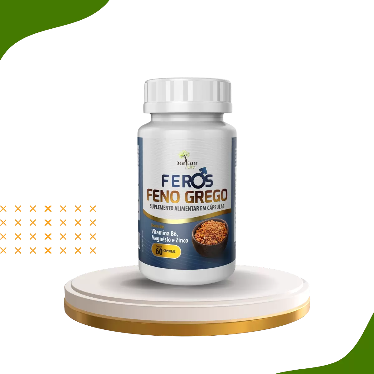 FEROS - COM FENO GRIEGO - 60 CAPSULAS