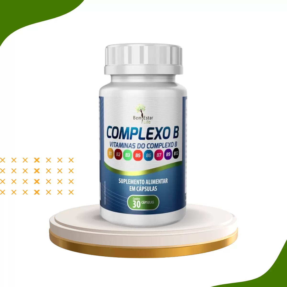 COMPLEXO B - 30 CAPSULAS