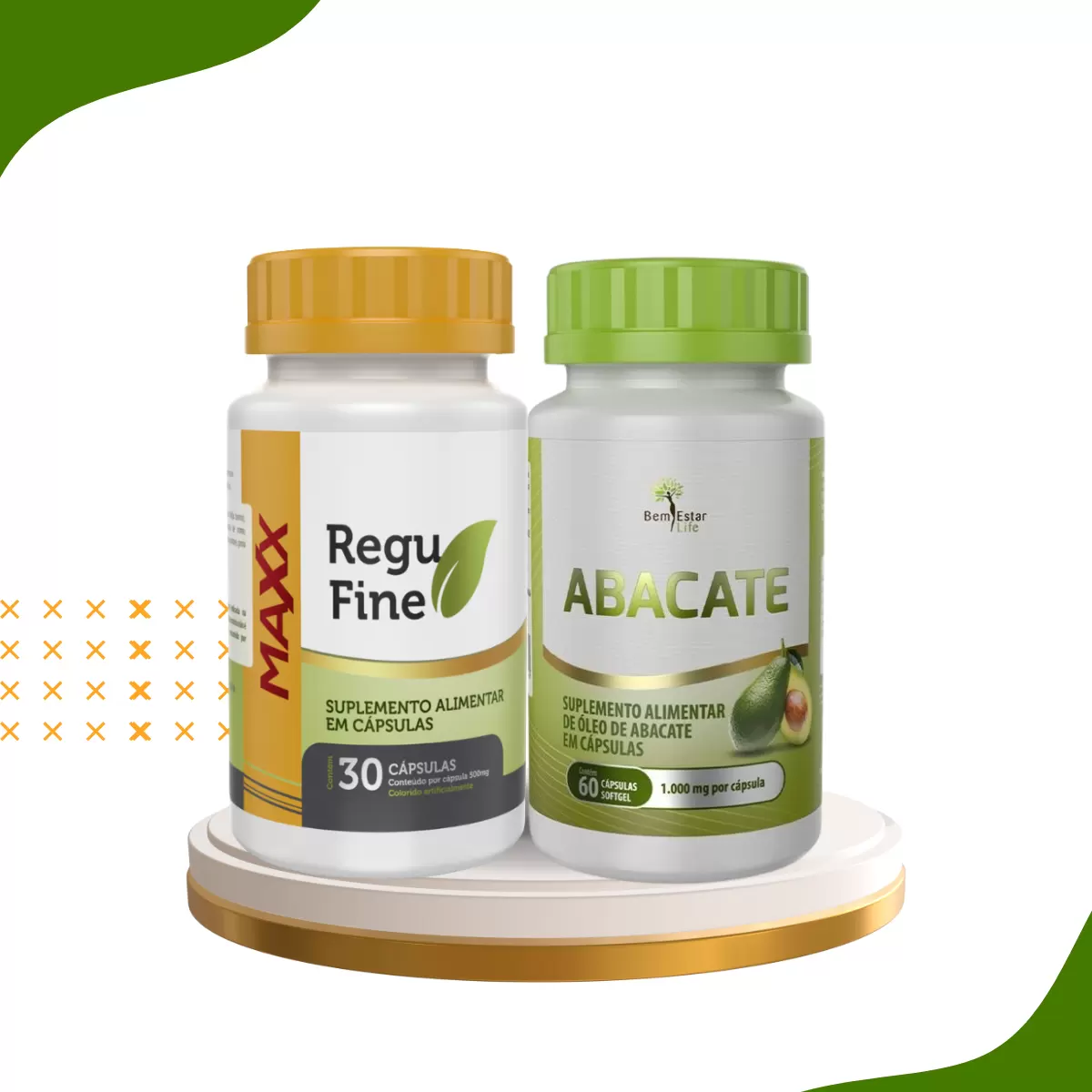 INIBIDOR DE APETITE- REGU FINE MAXX + ABACATE 60 CAPS