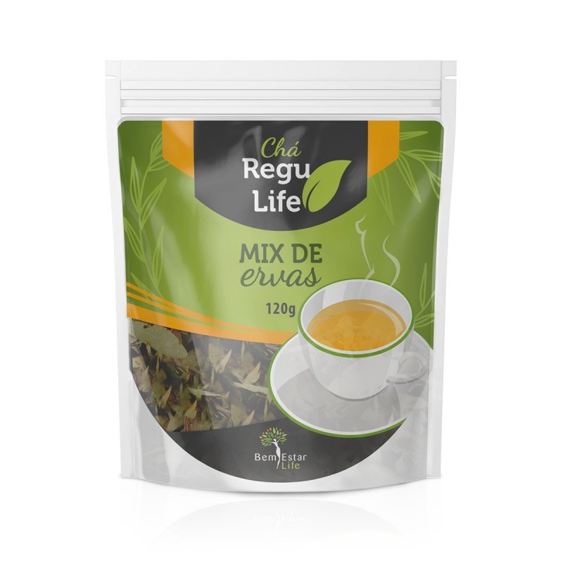 CHÁ REGU LIFE - PACOTE 120 GR