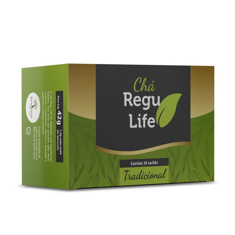 CHA REGU LIFE 30 SACHET *TRADICIONAL*	