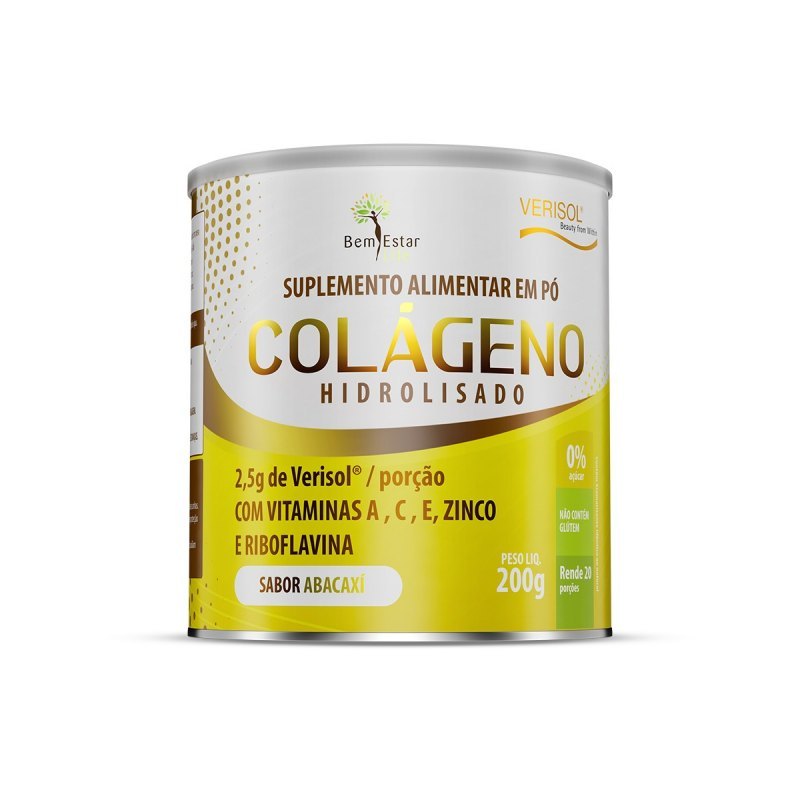COLAGENO EM PO COM VERISOL ´SABOR ABACAXI