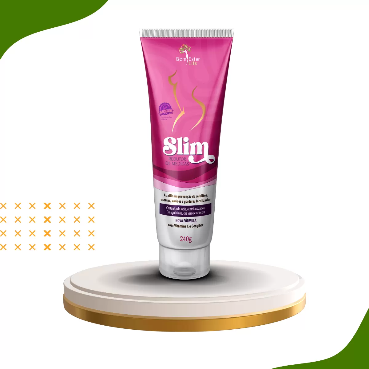 GEL SLIM REDUTOR DE MEDIDAS -240 G