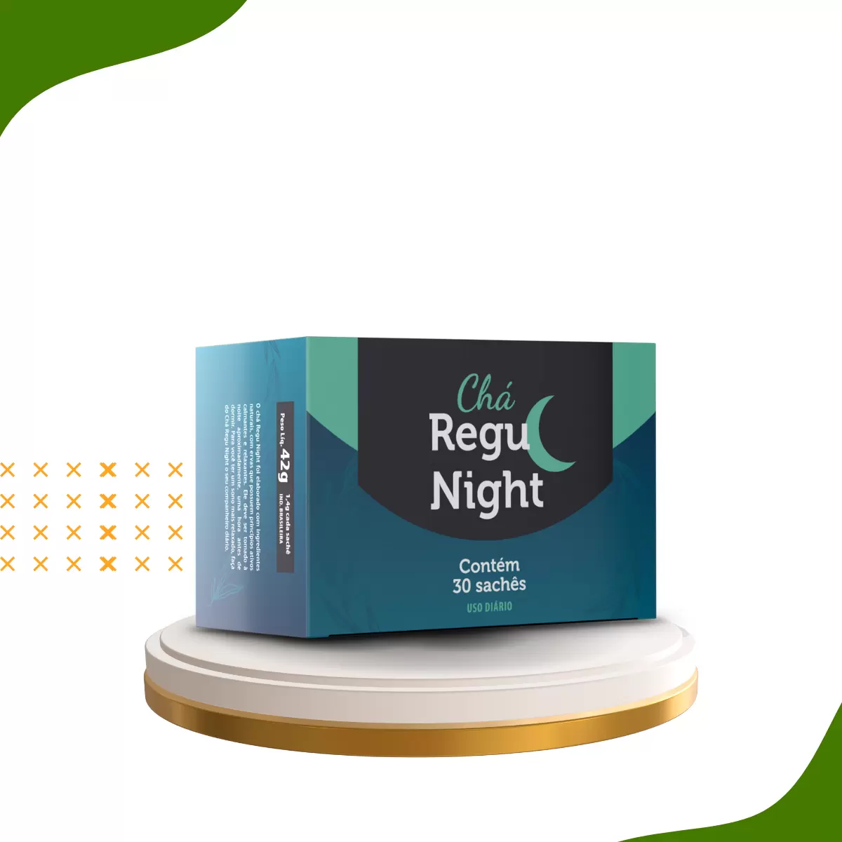 CHA REGU NIGTH 30 SACHET- Sabor Maracujá