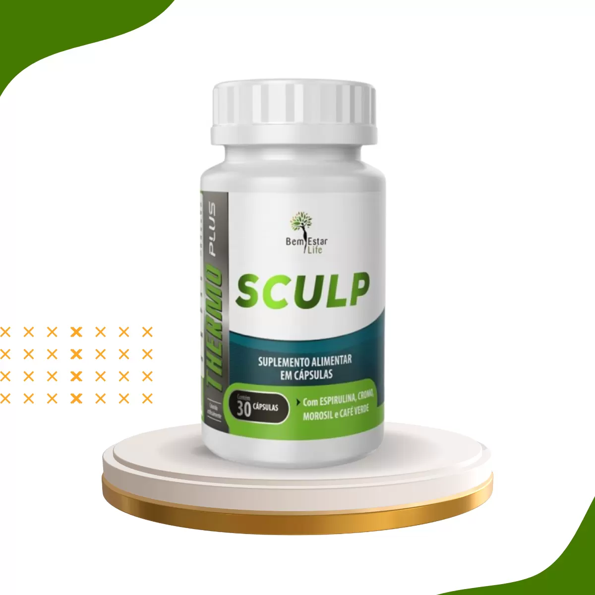 SCULP THERMO PLUS MOROSIL E CAFÉ VERDE- não é inibidor